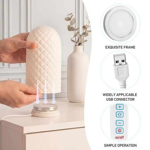 مجموعة مصابيح LED مكونة من 12 قطعة من Macarrie 001 - قطع غيار إضاءة DIY مطبوعة ثلاثية الأبعاد للتحكم عن بعد مع ضبط اللون والسطوع لطراز أجهزة عاكس الضوء RGB Light Kit، 5V USB مدعوم in Saudi Arabia