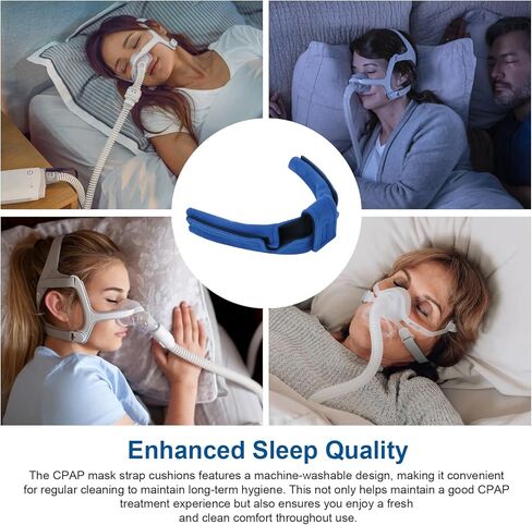وسادة الرقبة CPAP لأشرطة أغطية الرأس CPAP، غطاء مريح للرقبة والوجه، وسائد حزام CPAP من الصوف الناعم، عالمية ومتوافقة مع معظم أحزمة CPAP للوجه الكامل وحزام الرأس BiPAP in Kuwait