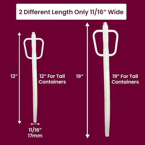Wine Thief Sampler Slim 19" Long – For one gallon jugs - Plastic Sampler Tool for Home Brewing, Winemaking, Beer Craft, Alcohol Test Tool, Sampling Tester Kit for Carboy, Barrel, Bottling Equipment in Saudi Arabia