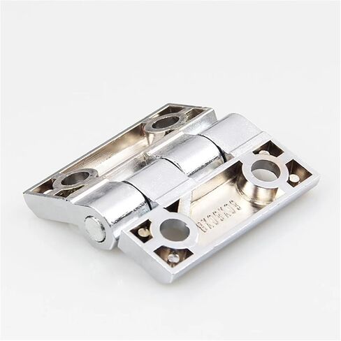 مفصل من سبائك الزنك مطلي بالكروم 40 × 40 مم إطار باب من الألومنيوم قطعتين (أسود، 40 × 40 مم) in Kuwait