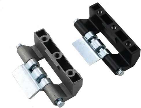 مفصلات أبواب ثقيلة قابلة للفصل من سبائك الزنك قطعة واحدة (أسود) in Kuwait