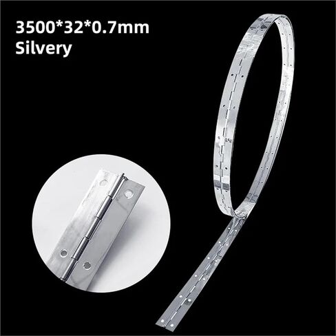 3.5m Stainless Steel Long Heavy Duty Continuous Hinges 1Pcs(Silvery) in Saudi Arabia