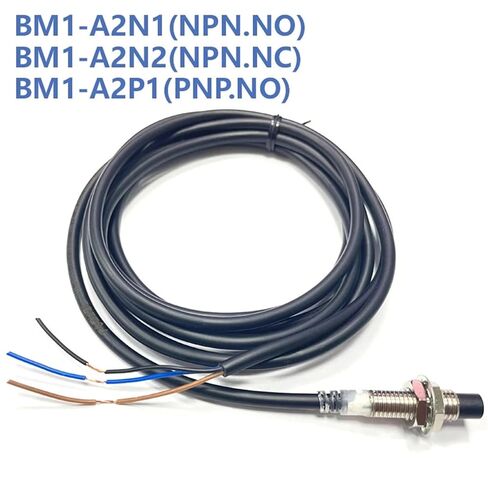 M8 Proximity Sensor Switch Inductive Metal Induction, 12-24VDC NPN PNP, 1pc(BM1-B1R5N1-A) in Saudi Arabia