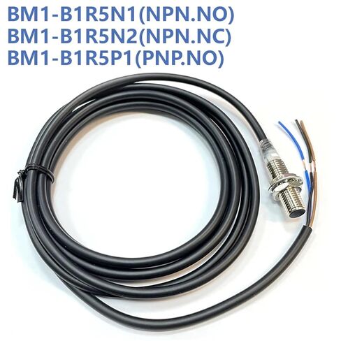 M8 Proximity Sensor Switch Inductive Metal Induction, 12-24VDC NPN PNP, 1pc(BM1-B1R5N1-A) in Saudi Arabia