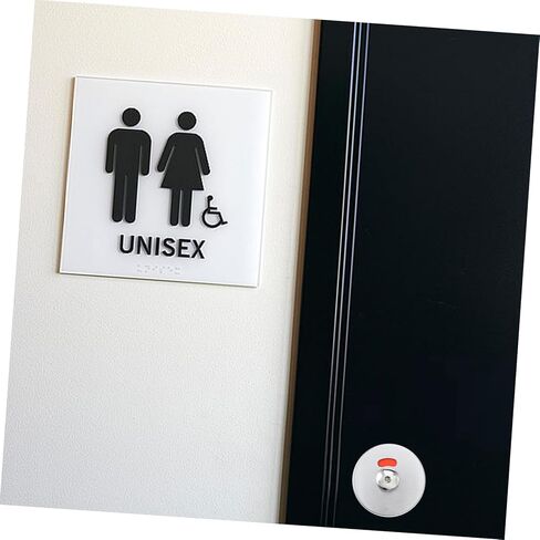 Holibanna 1pack الحمام المحتلة مؤشر القفل الفولاذ المقاوم للصدأ قفل باب الخصوصية للحمامات العامة سهلة التركيب أكشاك الحمام الآمن الاستخدام التجاري in Kuwait