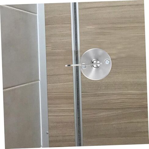 Uonlytech Bathroom Indicator Lock Keyless Privacy Door Lock Occupied Vacant Sign for Public Restrooms Easy to Install and Ergonomic Design for Commercial Use in Saudi Arabia