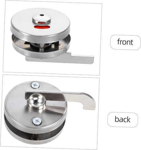 Uonlytech Bathroom Indicator Lock Keyless Privacy Door Lock Occupied Vacant Sign for Public Restrooms Easy to Install and Ergonomic Design for Commercial Use in Saudi Arabia