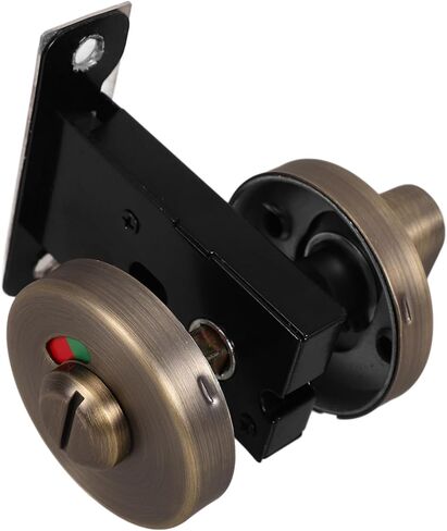 Homoyoyo مؤشر الحمام قفل الفولاذ المقاوم للصدأ بدون مفتاح قفل باب الخصوصية المحتلة علامة شاغرة للحمامات العامة سهلة التركيب والتصميم الدائم للاستخدام التجاري in Kuwait