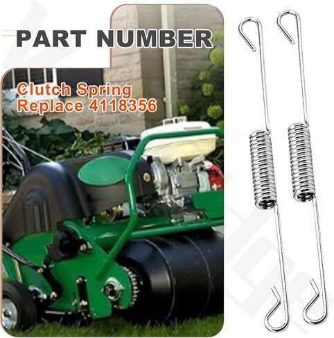 قطعتان من زنبرك القابض 4118356 متوافق مع جميع موديلات Ry-an Aerator 544917، 554914B، 554910C، 544912A، 554910، إلخ in Kuwait