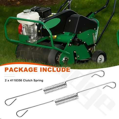 قطعتان من زنبرك القابض 4118356 متوافق مع جميع موديلات Ry-an Aerator 544917، 554914B، 554910C، 544912A، 554910، إلخ in Kuwait