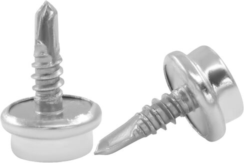 أزرار كبس قماشية للقارب من الفولاذ المقاوم للصدأ، أزرار كبس بديلة لغطاء القارب مقاس 3/8 بوصة - 50 قطعة باللون الأسود in Kuwait