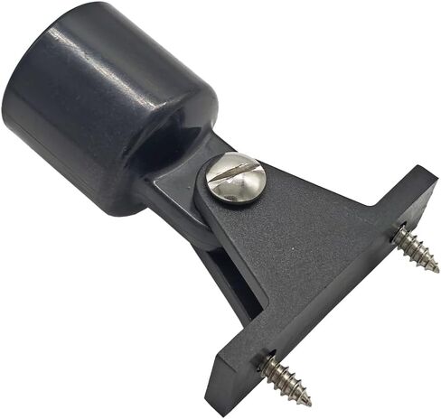 4 Sets Nylon 1 Inch Bimini Top Eye End Tube Slide Cap + Boat Deck Hinge Mount Marine Hardware W/Screws in Saudi Arabia