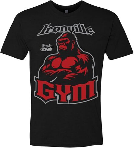 تي شيرت Ironville Gym Gorilla Bodybuilding Soft Blend in Saudi Arabia