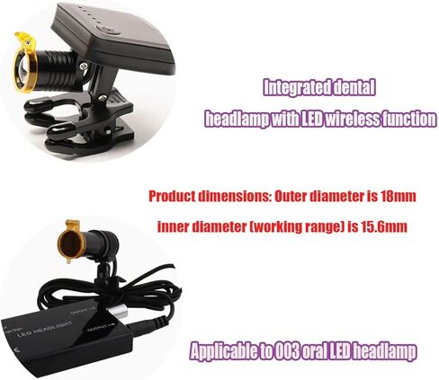 4 قطعة مرشح أصفر لمصباح LED ضوء الأسنان Loupes مفيدة مختبر الإضاءة البصرية مجهر المكبر الملحقات in Kuwait