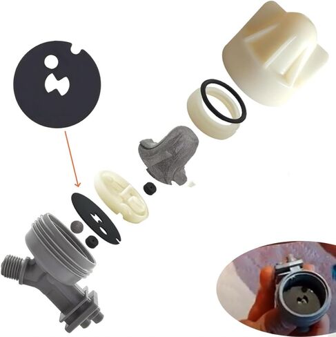 7204362 حشية فنتوري لمنقي المياه متوافقة مع 7163663 7082582 WS08X10006 7204363 (3 عبوات) in Kuwait