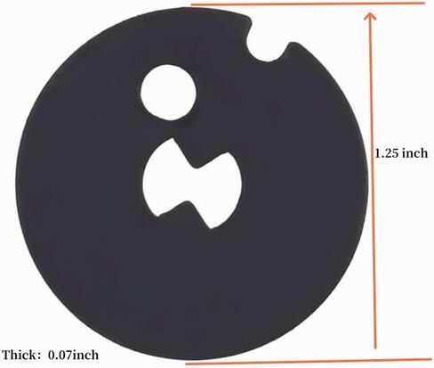 7204362 حشية فنتوري لمنقي المياه متوافقة مع 7163663 7082582 WS08X10006 7204363 (3 عبوات) in Kuwait