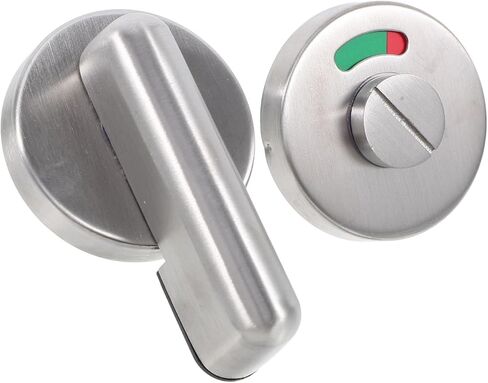 Ciieeo Privacy Indicator Door Handle No Drill Lock for Bathrooms Green Restroom Door Lock Hardware in Saudi Arabia