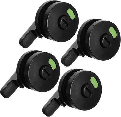 4 قطع قفل باب بمؤشر الخصوصية، قفل مرحاض عام متين مع علامة إشغال مرئية، سهل التركيب للحمامات والحمامات in Kuwait