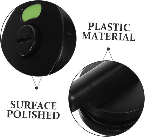 4 قطع قفل باب بمؤشر الخصوصية، قفل مرحاض عام متين مع علامة إشغال مرئية، سهل التركيب للحمامات والحمامات in Kuwait