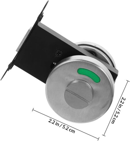 Elegant Interior Privacy Lock Bathroom Door Lock Occupied Indicator Deadbolt Shower Door Latch in Kuwait