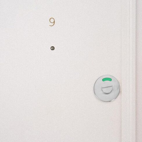 Elegant Interior Privacy Lock Bathroom Door Lock Occupied Indicator Deadbolt Shower Door Latch in Kuwait