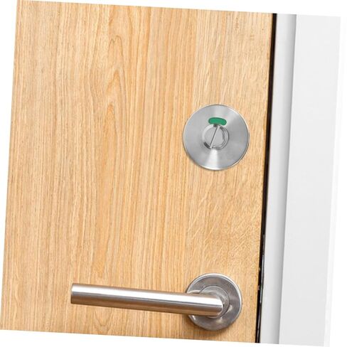 Homoyoyo الحمام المرحاض الترباس قفل الباب مؤشر الخصوصية الحديثة مقبض قفل Rv دش مزلاج الباب in Kuwait