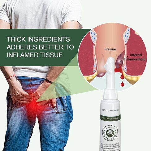 Hemorrhoid & Fissure Ointment, Hemorrhoid Treatment and Hemorrhoid Cream with Lidocaine 4% and Phenylephrine HCI for Fast Relief of Pain, Swelling, Itching, Burning, Hemorrhoidal treatment, 2 Pack-J2 in Saudi Arabia