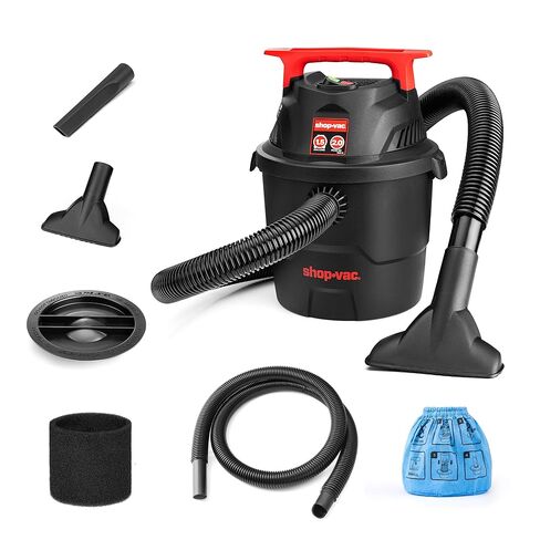 Shop-Vac 1.5 جالون 2.0 مكنسة كهربائية رطبة/جافة، مكنسة كهربائية صغيرة محمولة للمتجر مع ملحقات، مكنسة كهربائية صغيرة للمرآب والسيارة والمنزل والحيوانات الأليفة in Saudi Arabia