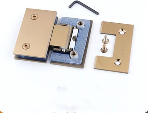 180 درجة 304 الفولاذ المقاوم للصدأ بصمة مشبك مجاني اتجاهين الباب المفصلي (XYGL-24) 1 قطعة in Kuwait