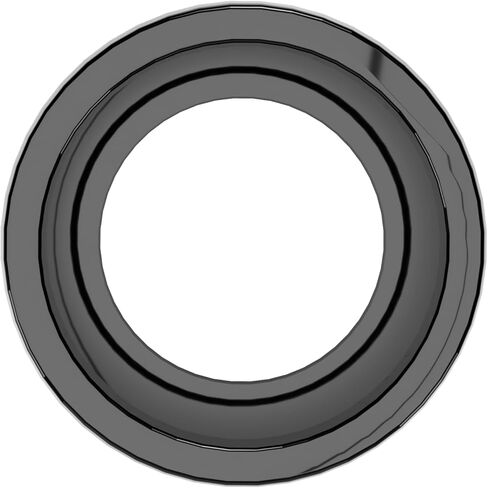 FORMUFIT 1 "وصلة توصيل خارجية من مادة PVC باللون الأسود، مصنوعة في الولايات المتحدة الأمريكية، مقاومة للأشعة فوق البنفسجية، مقاومة للصدمات، قطر المقبس الفعلي 1.315 بوصة (عبوة من 10 قطع) - F001ECO-BK-10 in Kuwait