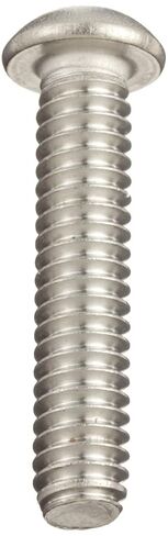18-8 Stainless Steel Socket Cap Screw, Button Head, Internal Hex Drive, Meets ASME B18.3/ASTM F879, 1/8" Length, Fully Threaded, #1-72 Threads (Pack of 100) in Saudi Arabia