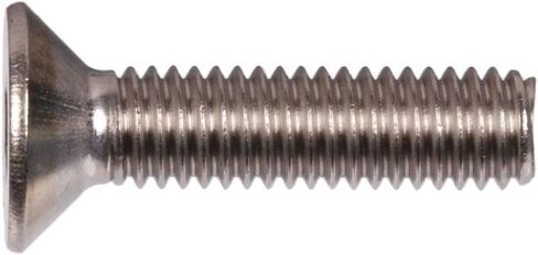 برغي غطاء رأس غاطس مسطح بمقبس، 5/16-18 × 1 1/4 بوصة، فولاذ مقاوم للصدأ 316، مقبس سداسي (الكمية: 100) خيط خشن، 5/16 بوصة مسمار ألين، الطول: 1 1/4 بوصة، خيط كامل in Saudi Arabia