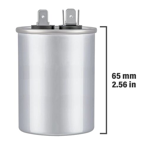 25uF 25MFD CBB65B Run Start Round Capacitor 25 uF MFD 370V or 450V CBB65 A/C Air Conditioner Capacitors 370VAC 440VAC 450VAC ±6% 50/60Hz for AC in Kuwait