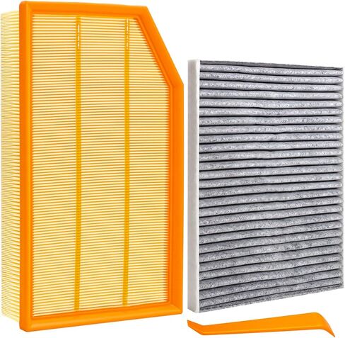 Engine & Cabin Air Filter Kit Compatible with 2014-2018 Mazda 3, 2014-2021 Mazda 6, 2013-2024 CX-5 | Replace PE07133A0A, KD45-61-J6X | Engine & Cabin Filter Combo in Saudi Arabia