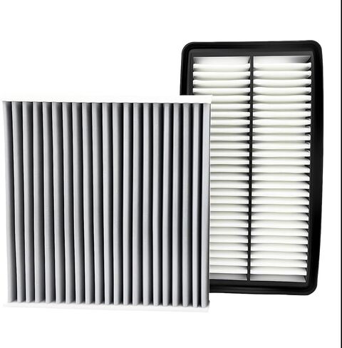 Engine & Cabin Air Filter Kit Compatible with 2014-2018 Mazda 3, 2014-2021 Mazda 6, 2013-2024 CX-5 | Replace PE07133A0A, KD45-61-J6X | Engine & Cabin Filter Combo in Saudi Arabia