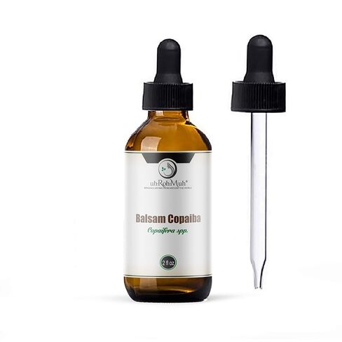 زيت بلسم كوبايبا العطري - نقي وغير مغشوش، بري محصود من البرازيل (1 أونصة مع ماصة) in Kuwait