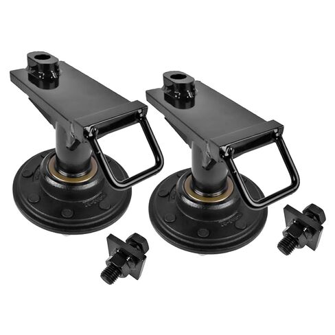 (2-Pack) 9000 lbs Shipping Container Wheels 8-Lug 6.5" Hubs, Heavy-Duty Shipping Container Axle Spindle Kit, Moves 20-40ft Containers in Saudi Arabia