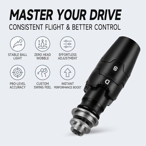 Golf Shaft Adapter Sleeve fits tip .335 Shaft - Compatible with Callaway Fairway Wood, fits Ai Smoke, Paradym, Rogue ST, Epic, Mavrik, GBB, Big Bertha, XR Series - Premium Golf Club Shaft Adapter in Saudi Arabia