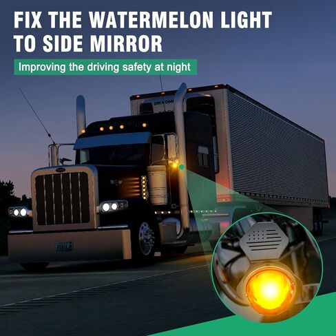 HOCHO قوس ضوء البطيخ، ترقية سميكة 304 الفولاذ المقاوم للصدأ المضادة للكسر البطيخ مرآة بدوره إشارة قوس، حامل قوس الزاوية بدوره إشارة ضوء تركيب لوحة-2 جهاز كمبيوتر شخصى in Kuwait