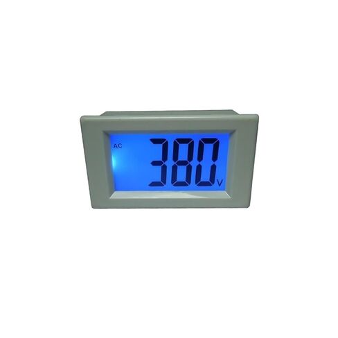 1 قطعة YB4835D التيار المتناوب 50-500 فولت الفولتميتر AC الفولتميتر الرقمي 220 فولت 380 فولت مقياس الجهد الرقمي فاحص D85 الجهد متر فولت متر 2-سلك (غطاء أسود-أزرق) in Kuwait
