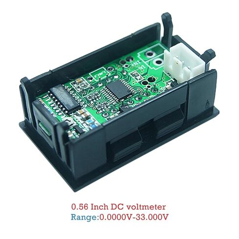 1 قطعة شاشة LED رقمية 0.36 بوصة 5 بت 0-33.000 فولت الفولتميتر الجهد متر in Kuwait