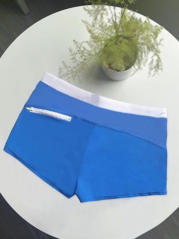 Men’s Swim Trunks Quick Dry Beach Shorts Solid Color Breathable Board Active Shorts with Back Pocket in Saudi Arabia