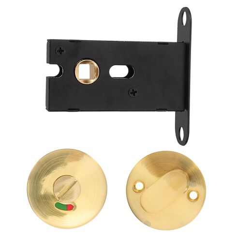 Gatuida Public Toilet Indicator Lock Privacy Indicator Bathroom Lock Thick Zinc Alloy Easy Installation in Saudi Arabia