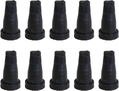 Heyous 10PCS Black Rubber Duckbill Check Valve Replacement Part Fuel Tank Vent for Preventing Liquid and Gas Backflow in Saudi Arabia