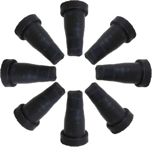 Heyous 10PCS Black Rubber Duckbill Check Valve Replacement Part Fuel Tank Vent for Preventing Liquid and Gas Backflow in Saudi Arabia