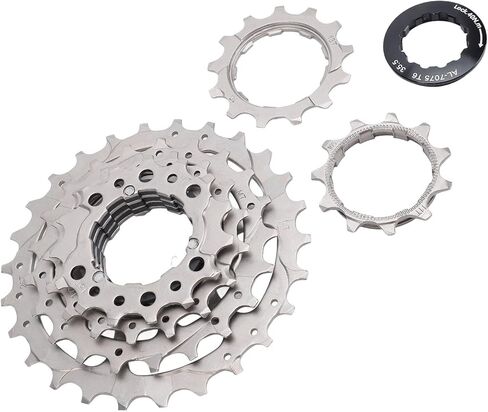 Bicycle Cassette, Low Noise Smooth Rotation 6 Speed Sprocket Stainless Steel Aluminum Alloy for Road Mountain Cyclists and Enthusiasts in Saudi Arabia