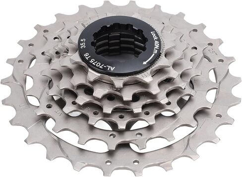 Bicycle Cassette, Low Noise Smooth Rotation 6 Speed Sprocket Stainless Steel Aluminum Alloy for Road Mountain Cyclists and Enthusiasts in Saudi Arabia