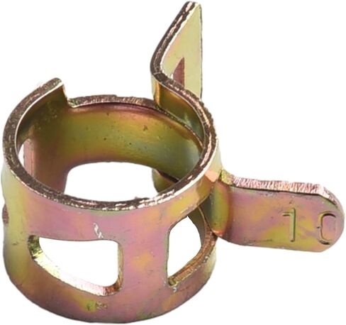 75PCS Galvanized Spring Steel Hose Clamps Set for Fuel, Oil & Water Lines – 5 Sizes (6mm–10mm) – Motorcycle & Automotive Repair Hardware in Saudi Arabia