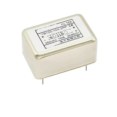 YB120-1A/3A/6A/10A قسم مزدوج معزز PCB لوحة دوائر كهربائية من نوع دبوس مرشح الطاقة 220 فولت مضاد للتدخل (YB120-1A) in Saudi Arabia