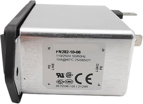 FN282-10-06 10A AC Fuse Switch Socket Power Filter in Saudi Arabia